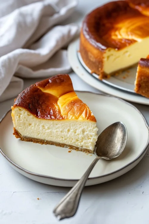 Tarta de queso gorgonzola