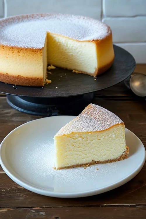 Tarta de queso japonesa en Thermomix