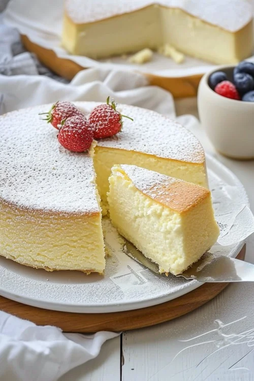 Tarta de queso japonesa: receta original